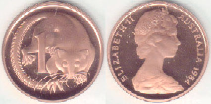 1984 Australia 1 Cent (Proof) A003280